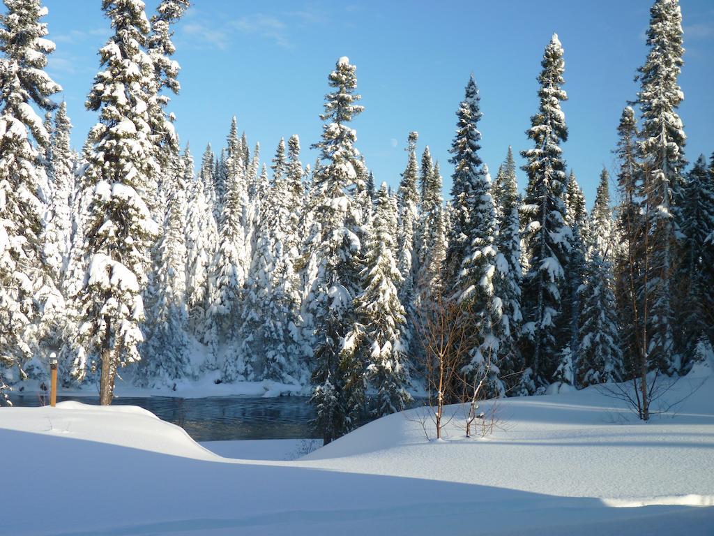 Gite De La Riviere Bed and Breakfast Chibougamau Buitenkant foto
