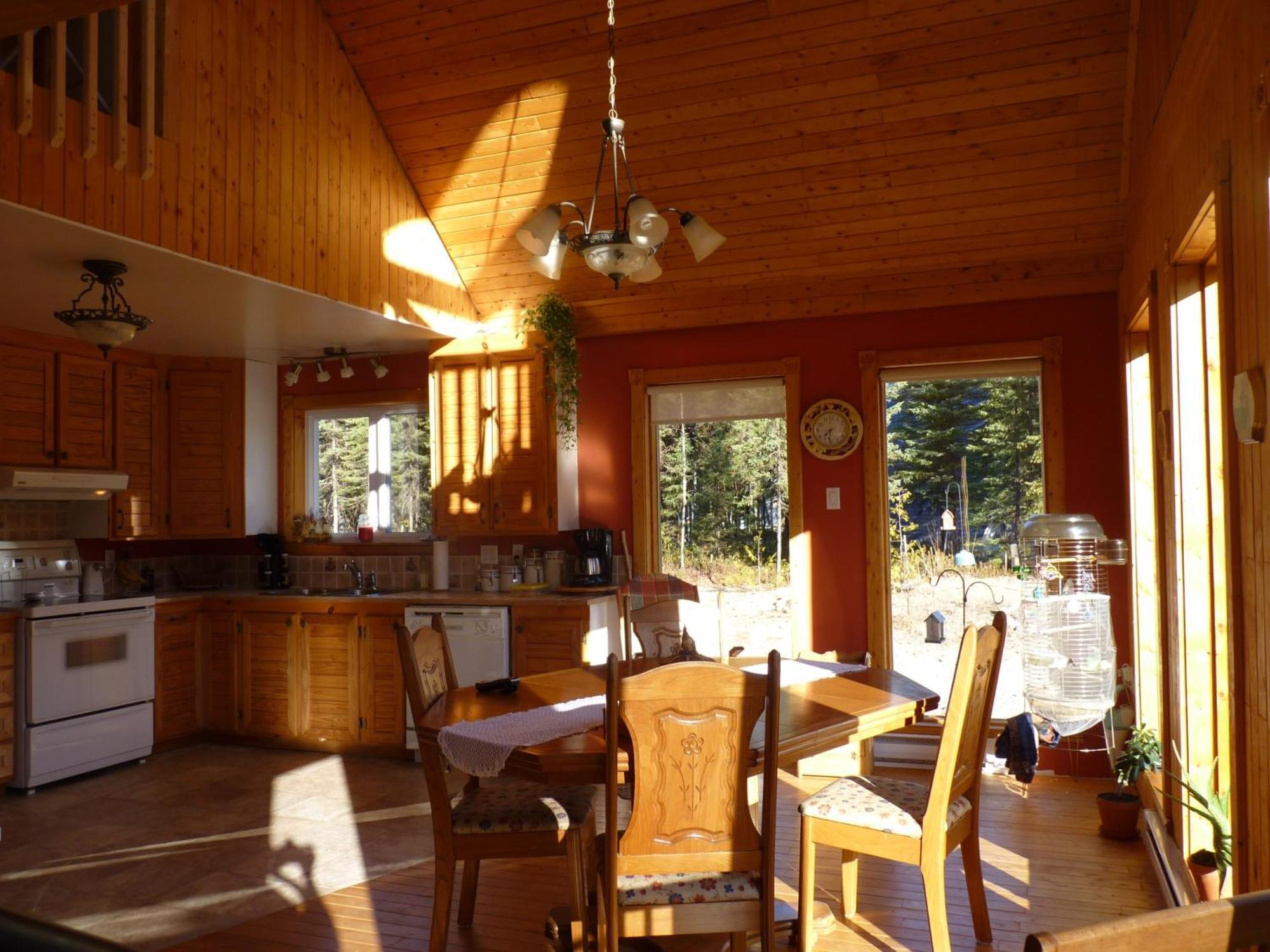 Gite De La Riviere Bed and Breakfast Chibougamau Buitenkant foto
